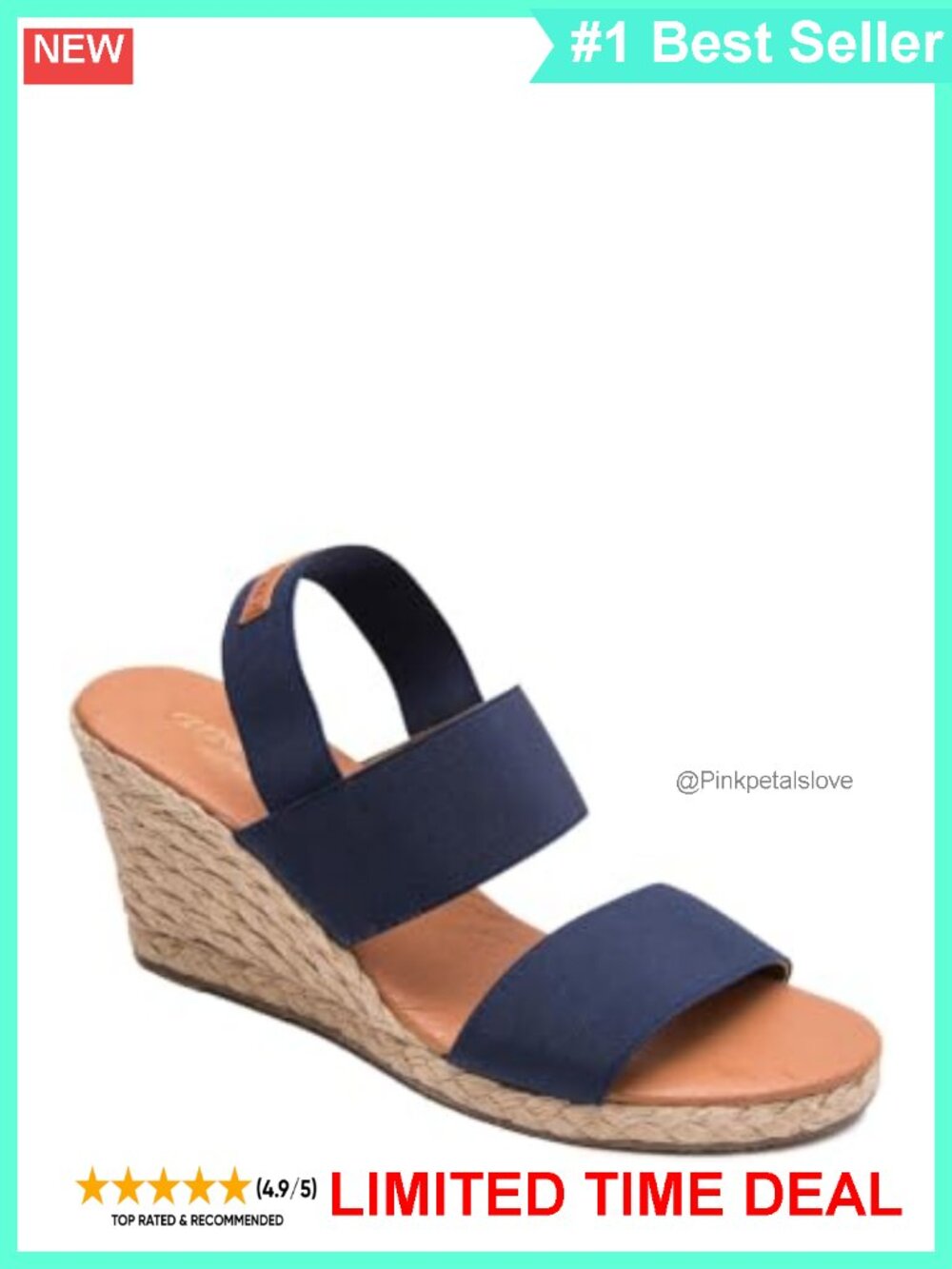 Multi-Strap Espadrille Wedge Sandals Leather Sole Comfort